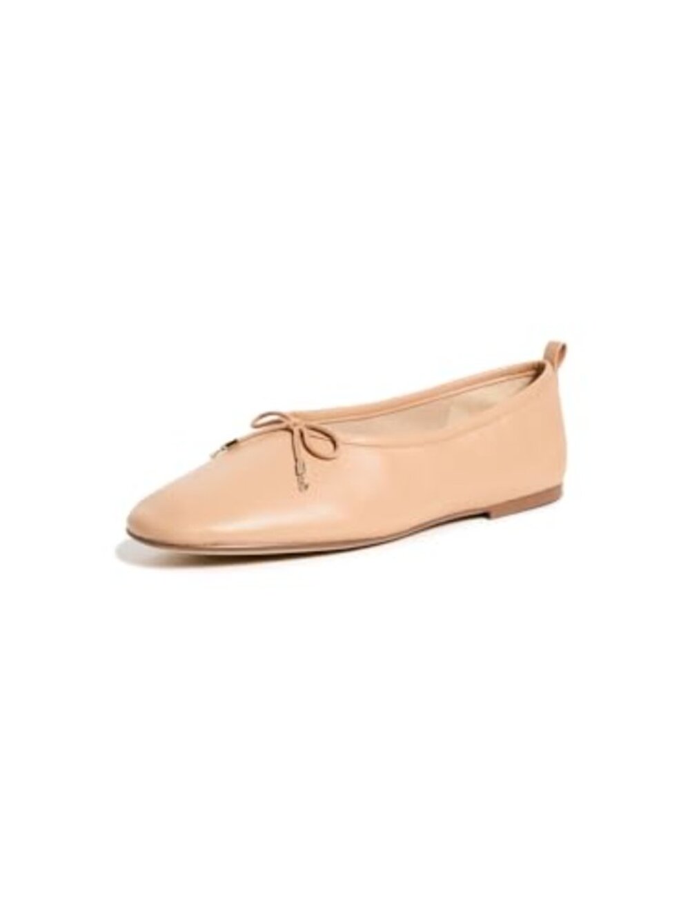 Sam Edelman Ari Ballet Flats Leather Bow Women's Slip-On Shoes
